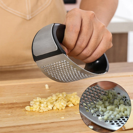 Stainless Steel Garlic Presser