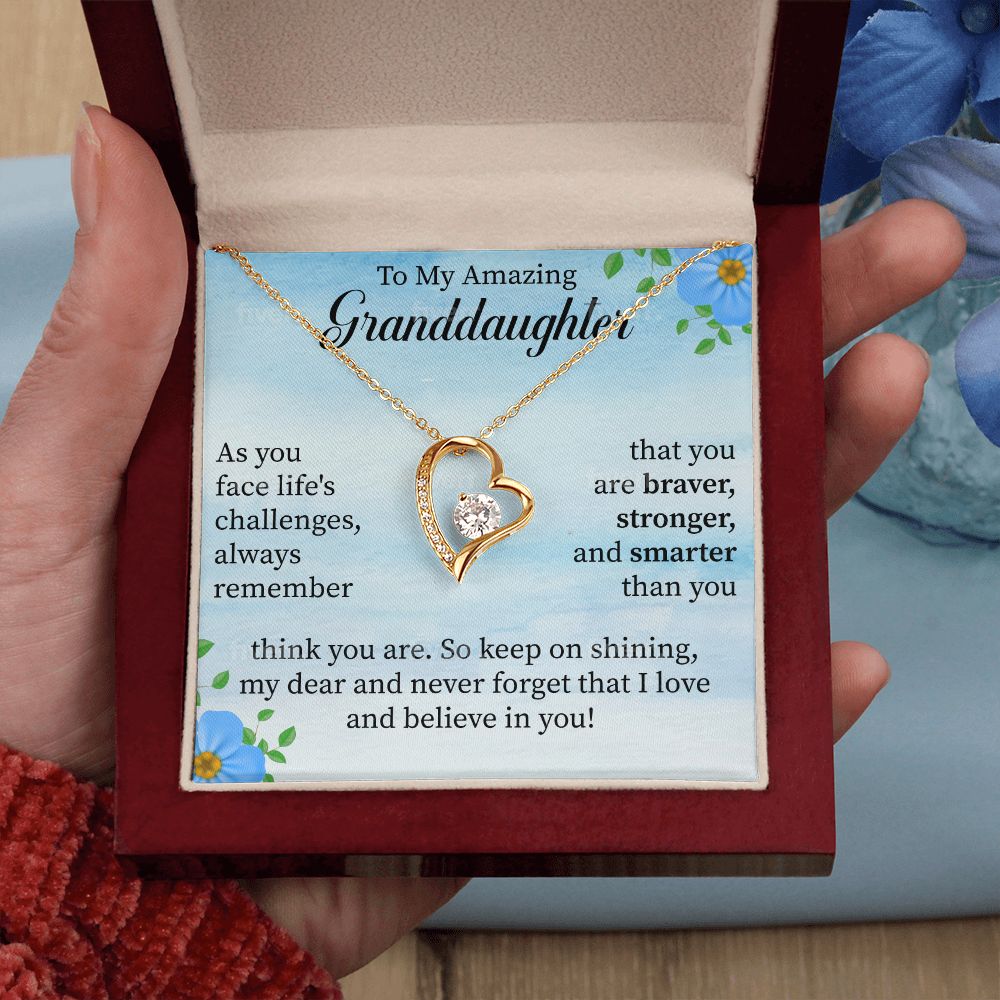 Granddaughter Forever Love Necklace