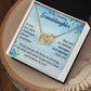 Granddaughter interlocking Hearts Necklace