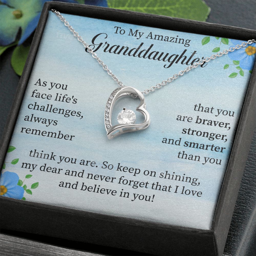 Granddaughter Forever Love Necklace